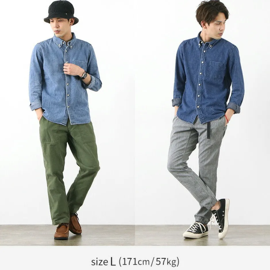 Shirts^REMI RELIEF / Denim Button Down Shirt