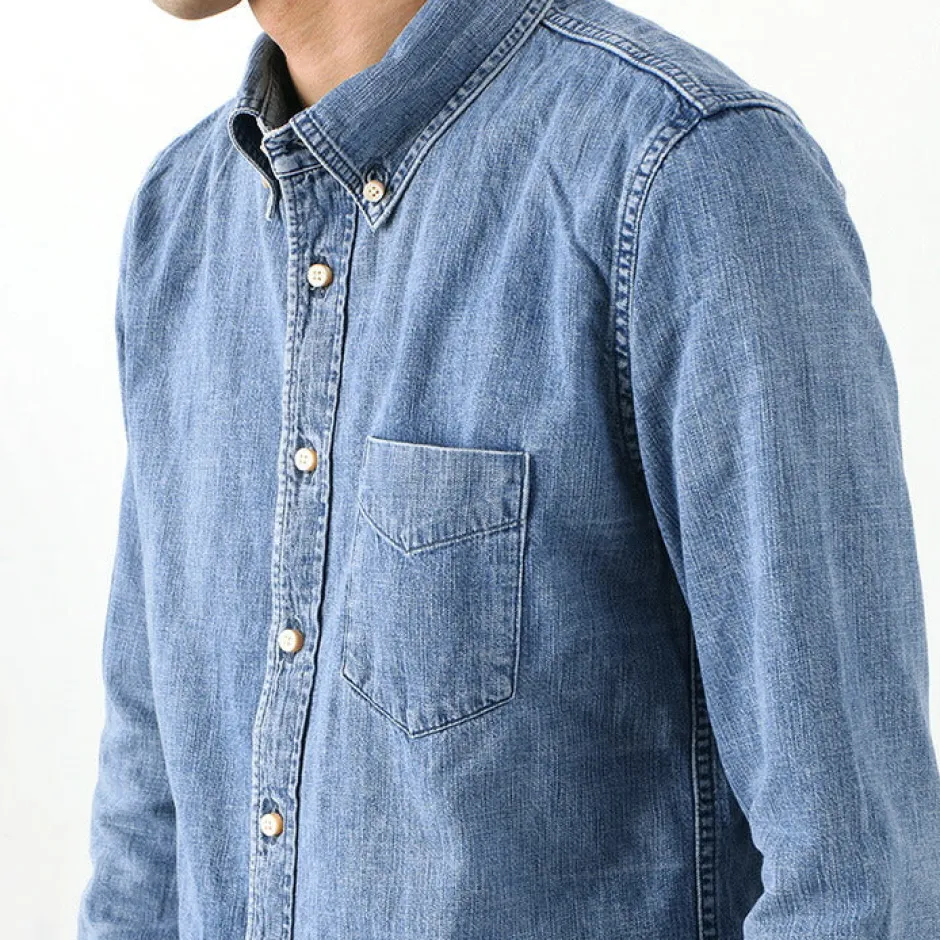 Shirts^REMI RELIEF / Denim Button Down Shirt