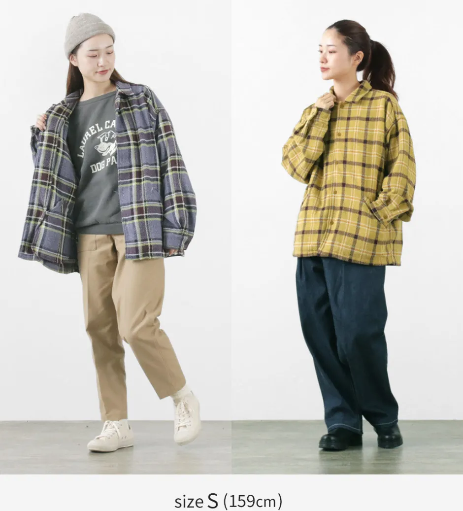Shirts^REMI RELIEF / Jazz Check Wide SHIRT CPO Shirt Jacket