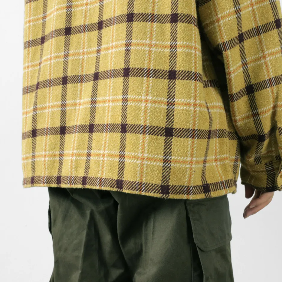 Shirts^REMI RELIEF / Jazz Check Wide SHIRT CPO Shirt Jacket