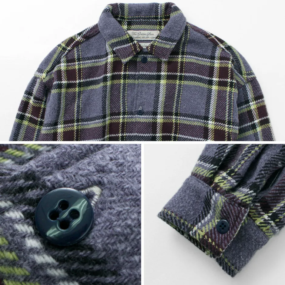 Shirts^REMI RELIEF / Jazz Check Wide SHIRT CPO Shirt Jacket
