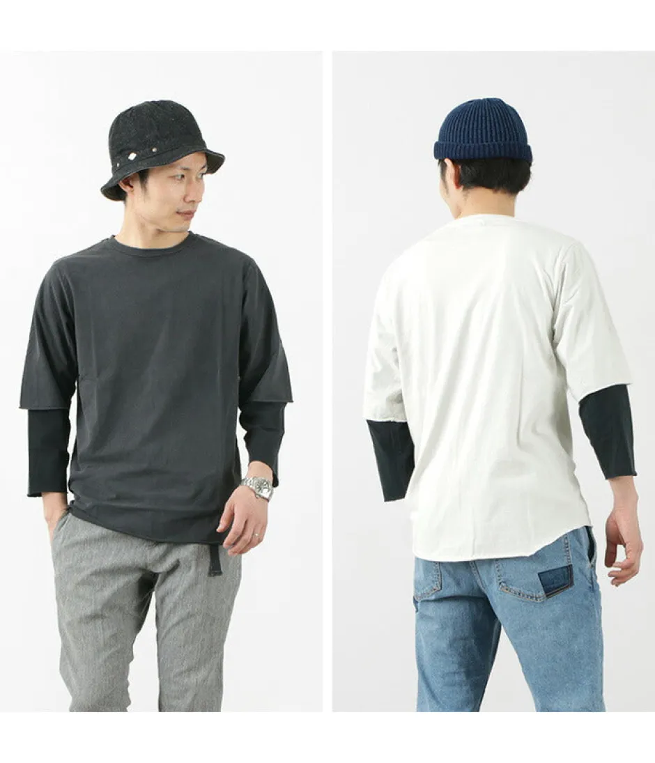 T-Shirts^REMI RELIEF / Jersey Grunge 7/10 Sleeve T-Shirt