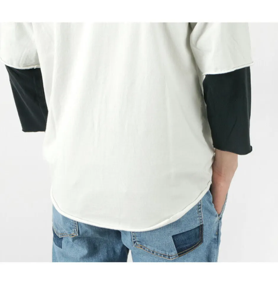 T-Shirts^REMI RELIEF / Jersey Grunge 7/10 Sleeve T-Shirt