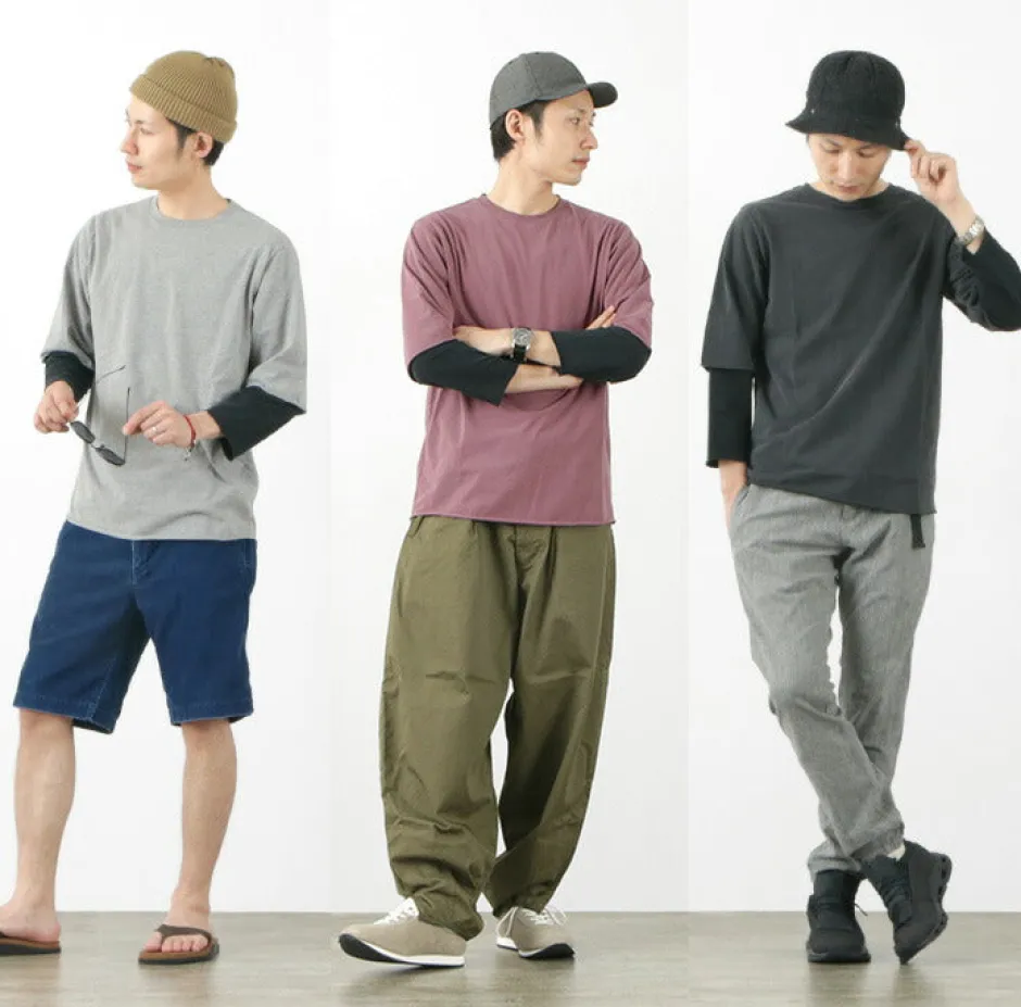 T-Shirts^REMI RELIEF / Jersey Grunge 7/10 Sleeve T-Shirt
