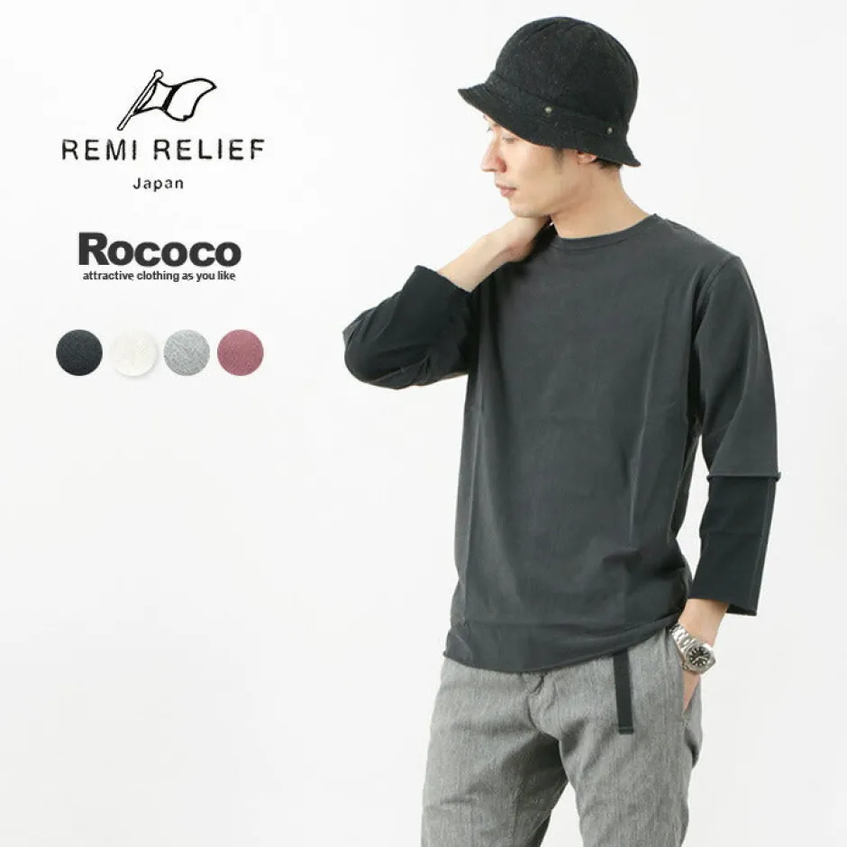 T-Shirts^REMI RELIEF / Jersey Grunge 7/10 Sleeve T-Shirt
