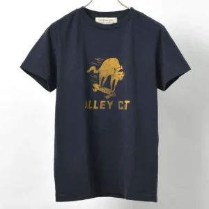 T-Shirts^REMI RELIEF / LW processed T-shirt (ALLEY CAT)