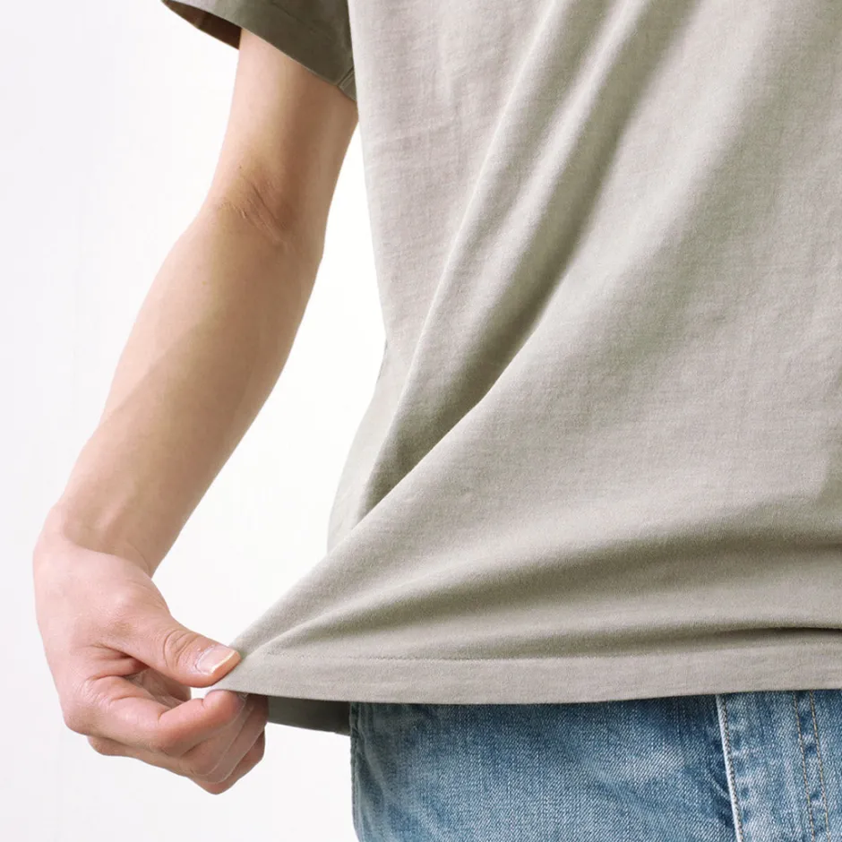T-Shirts^REMI RELIEF / LW processed V-neck T-shirt