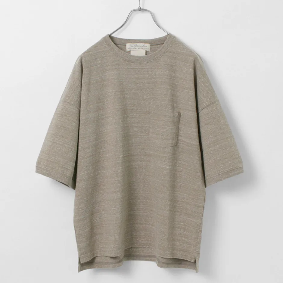 T-Shirts^REMI RELIEF / Melange jersey short sleeve pocket T-shirt
