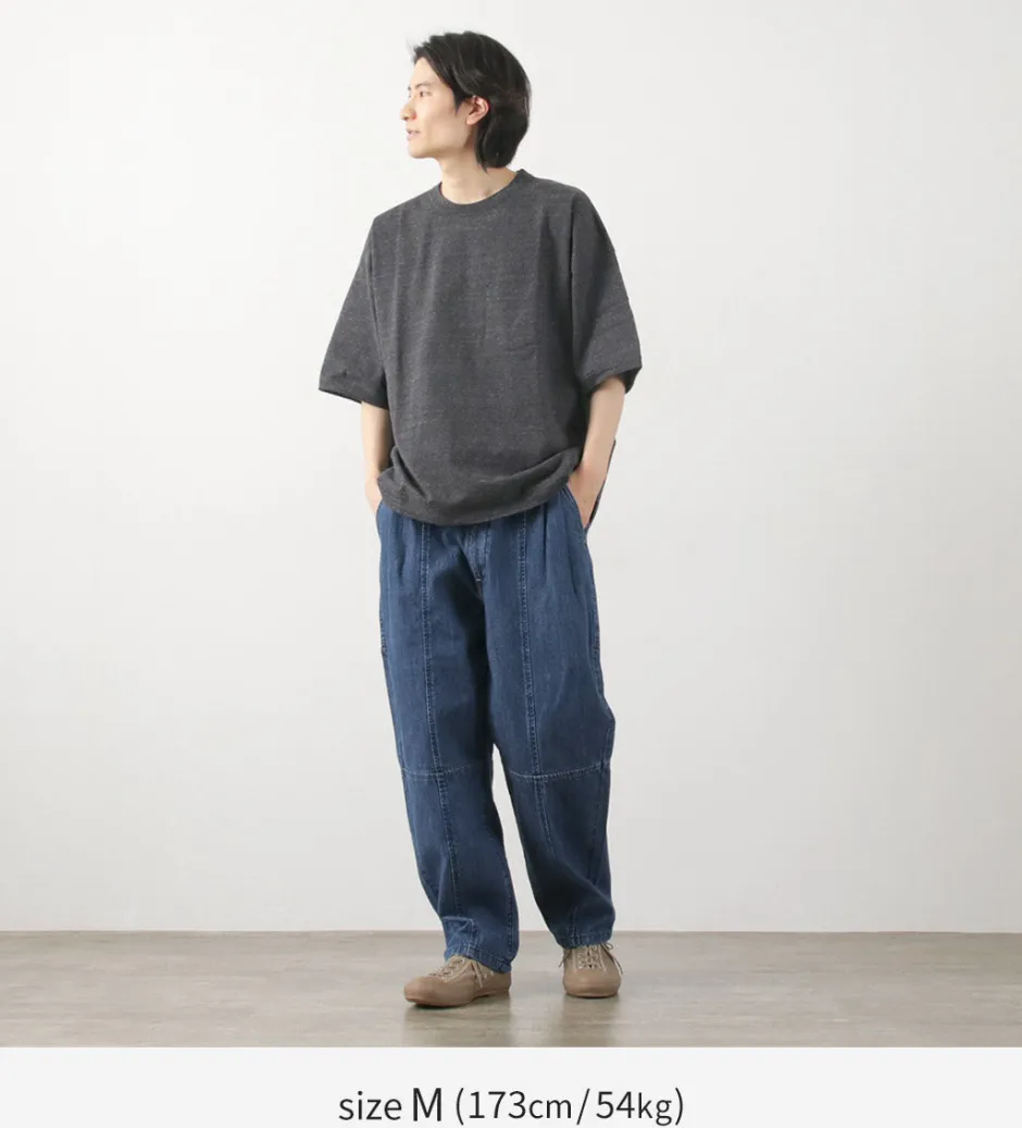 T-Shirts^REMI RELIEF / Melange jersey short sleeve pocket T-shirt