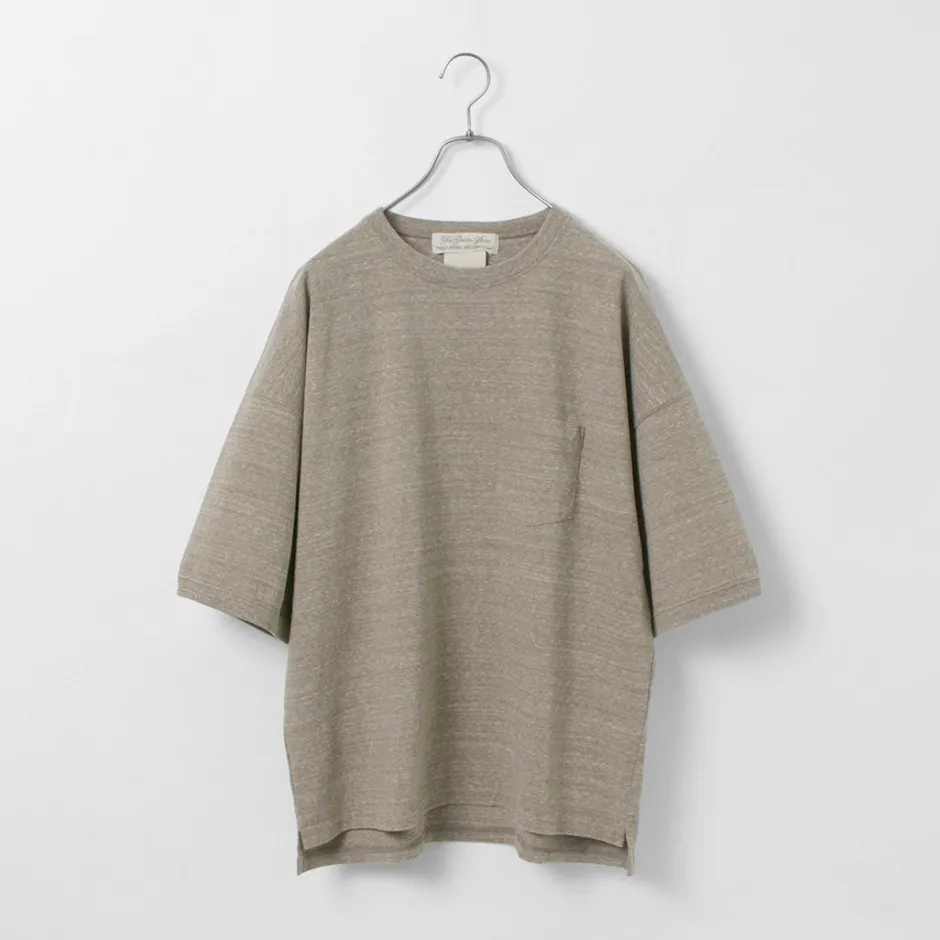 T-Shirts^REMI RELIEF / Melange jersey short sleeve pocket T-shirt
