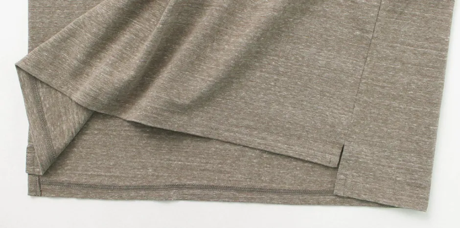 T-Shirts^REMI RELIEF / Melange jersey short sleeve pocket T-shirt
