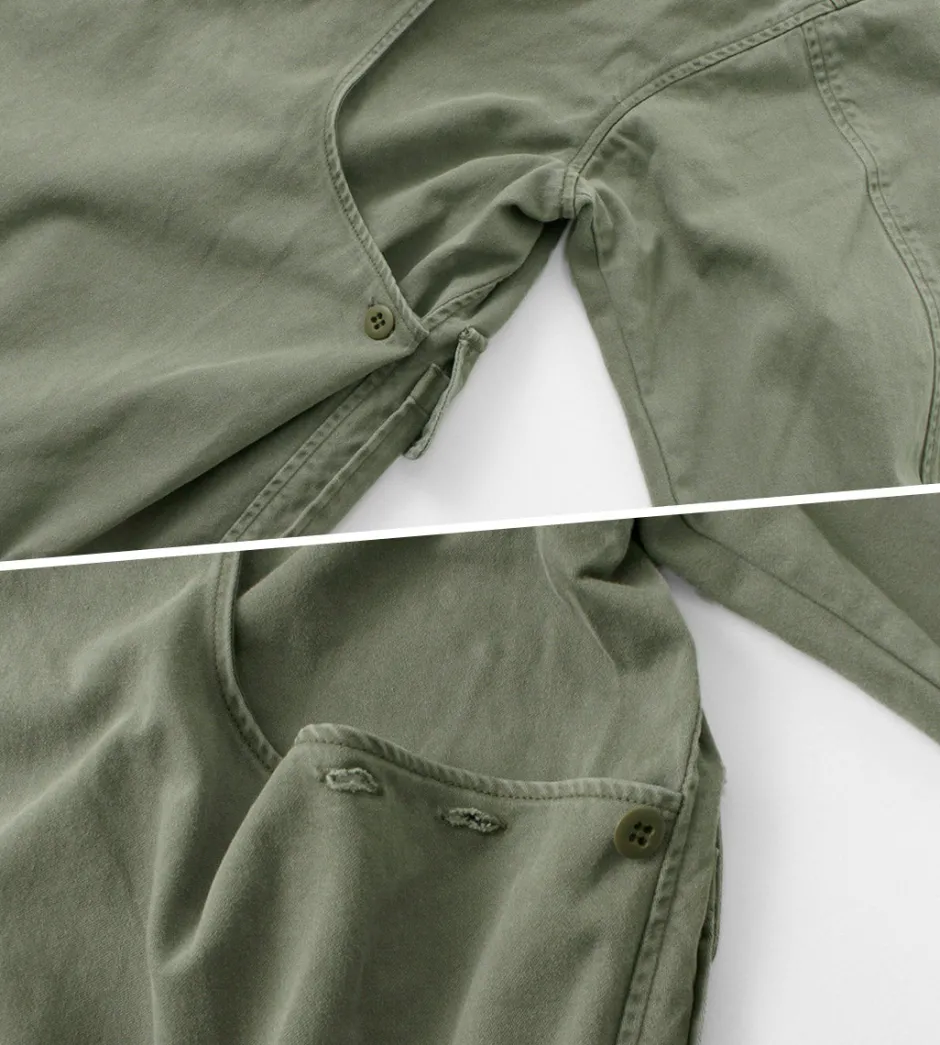 Jackets^REMI RELIEF / Military satin Jacket