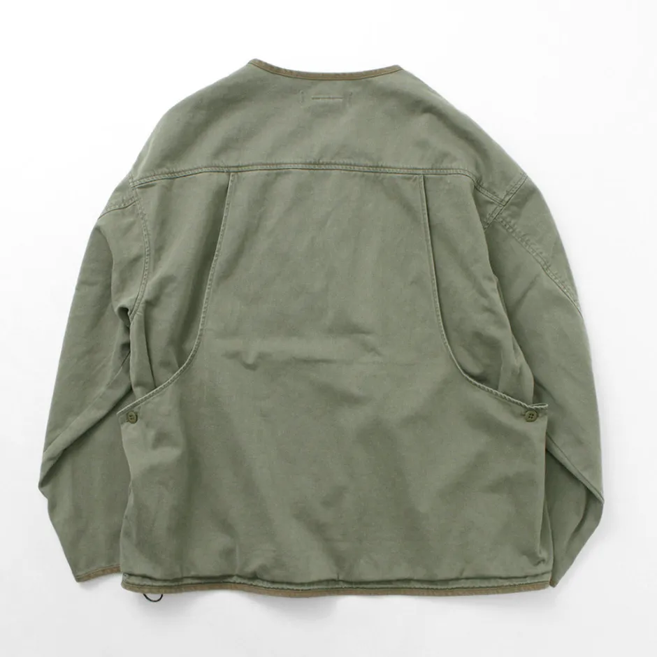 Jackets^REMI RELIEF / Military satin Jacket