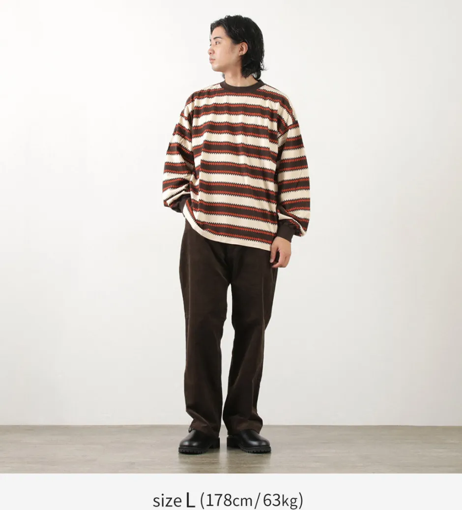T-Shirts^REMI RELIEF / Native Striped Long Tee