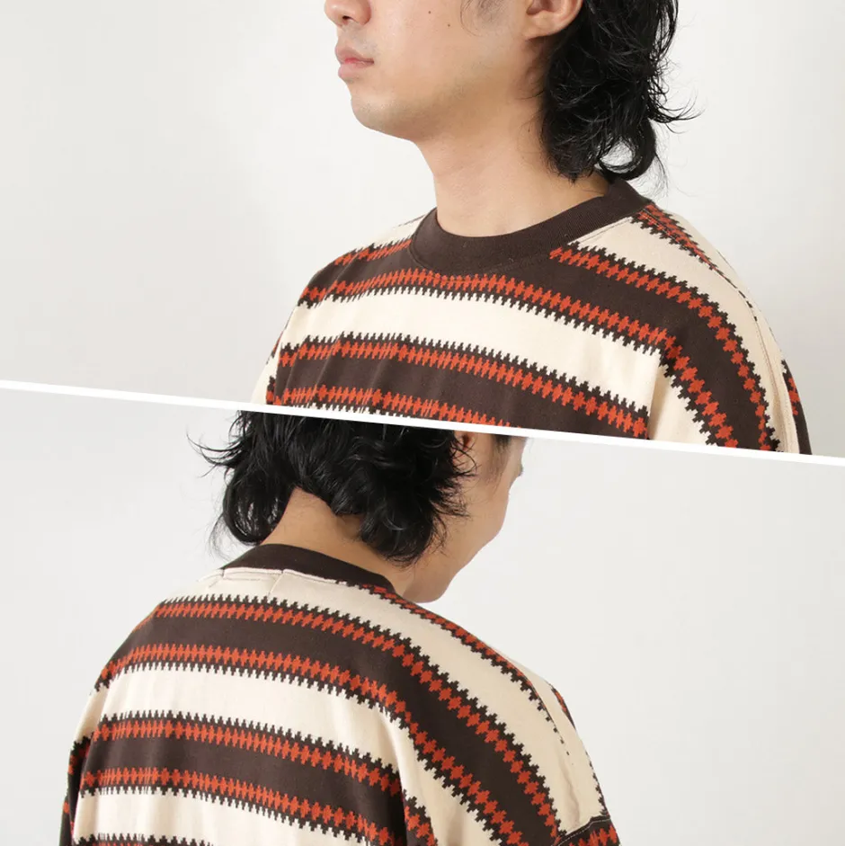 T-Shirts^REMI RELIEF / Native Striped Long Tee