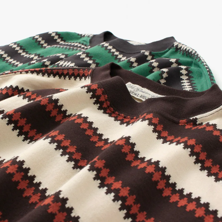 T-Shirts^REMI RELIEF / Native Striped Long Tee