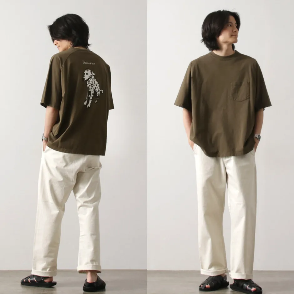 T-Shirts^REMI RELIEF / Non-stress SP processing 25/- jersey T(dog)
