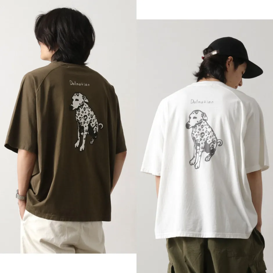 T-Shirts^REMI RELIEF / Non-stress SP processing 25/- jersey T(dog)