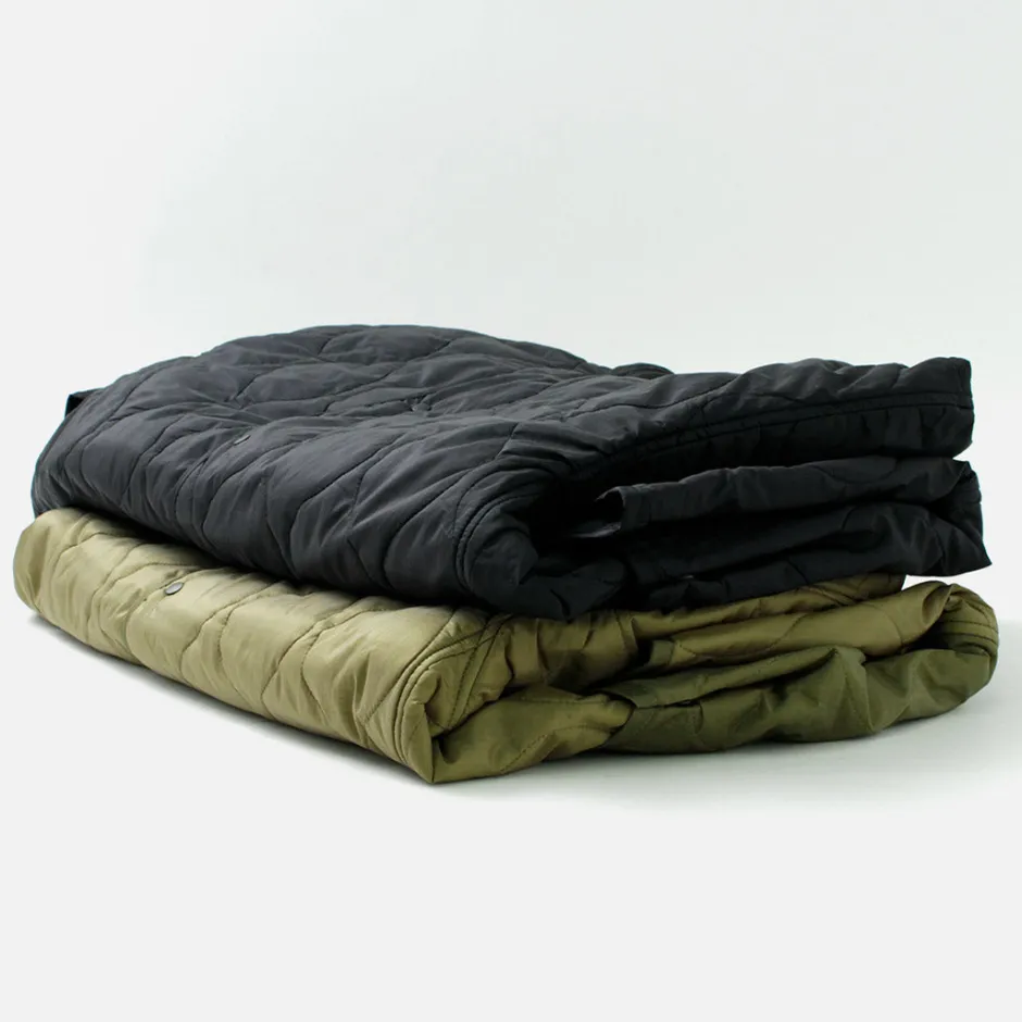 Coats^REMI RELIEF / Nylon Rip Gourd Quilted Coat Hoodie
