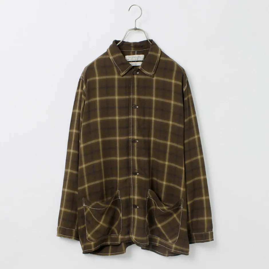 Shirts^REMI RELIEF / Rayon Plaid Shirt
