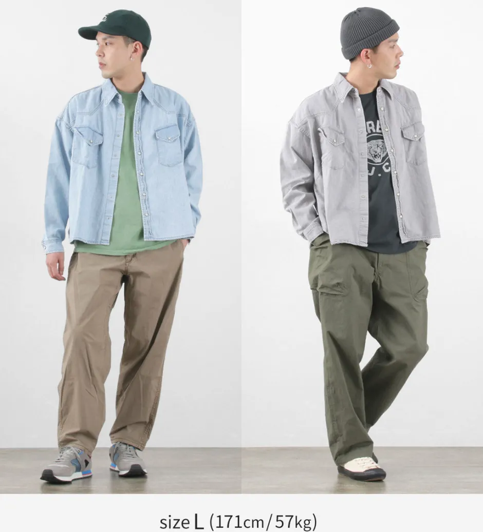 Shirts^REMI RELIEF / SHORT DENIM WESTERN SHIRT