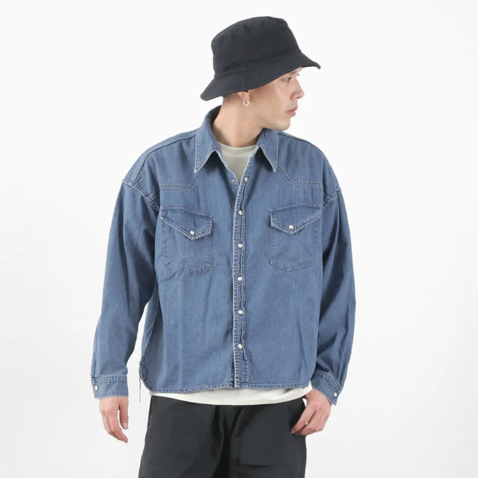 Shirts^REMI RELIEF / SHORT DENIM WESTERN SHIRT