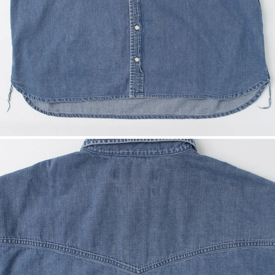 Shirts^REMI RELIEF / SHORT DENIM WESTERN SHIRT
