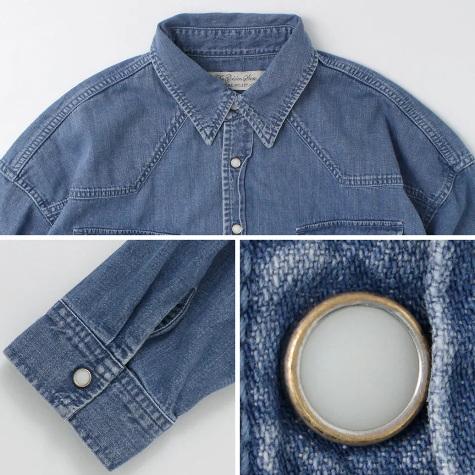 Shirts^REMI RELIEF / SHORT DENIM WESTERN SHIRT