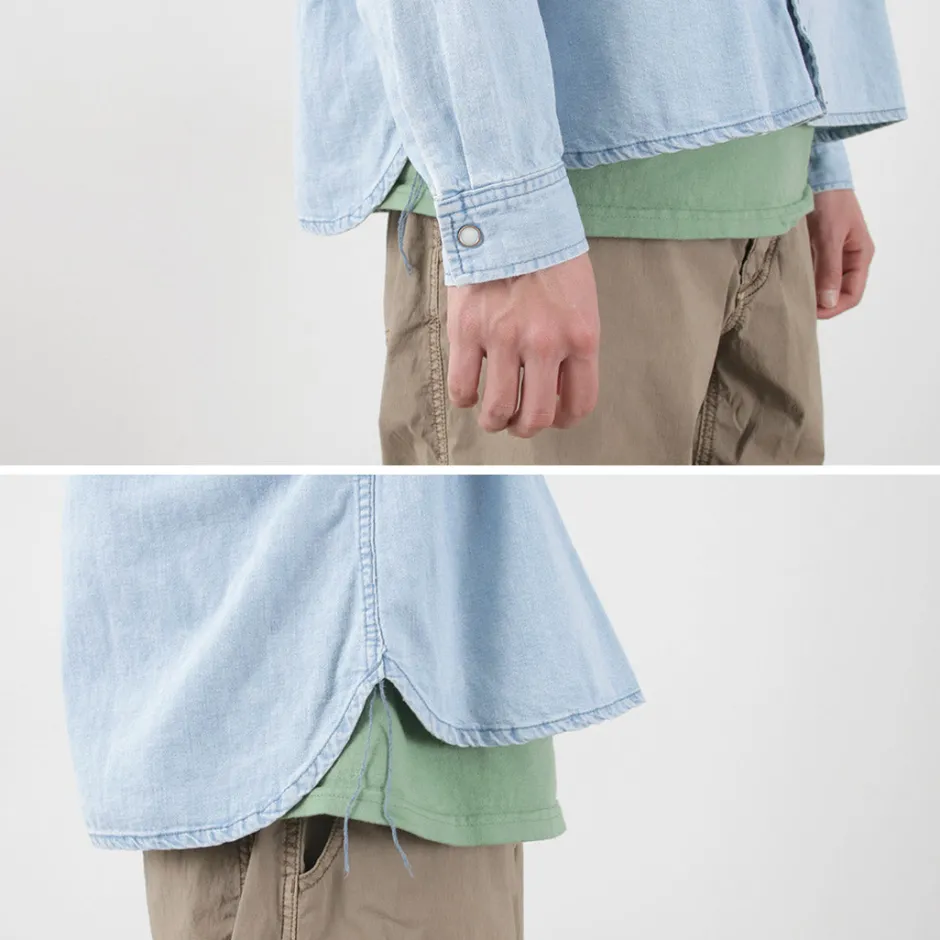 Shirts^REMI RELIEF / SHORT DENIM WESTERN SHIRT