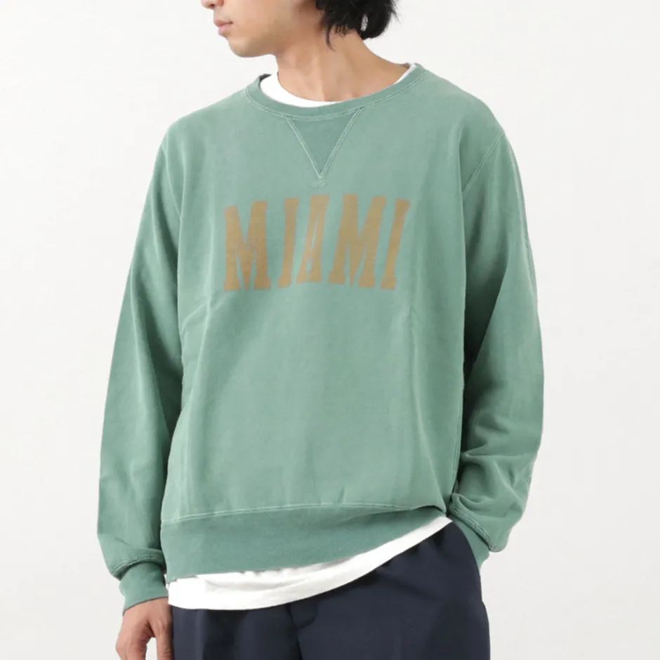 Sweatshirts^REMI RELIEF / SP processed lined crew (MIAMI)