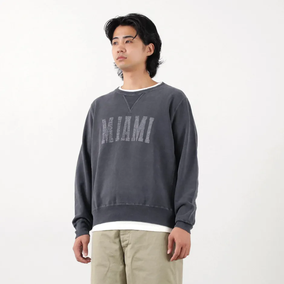 Sweatshirts^REMI RELIEF / SP processed lined crew (MIAMI)
