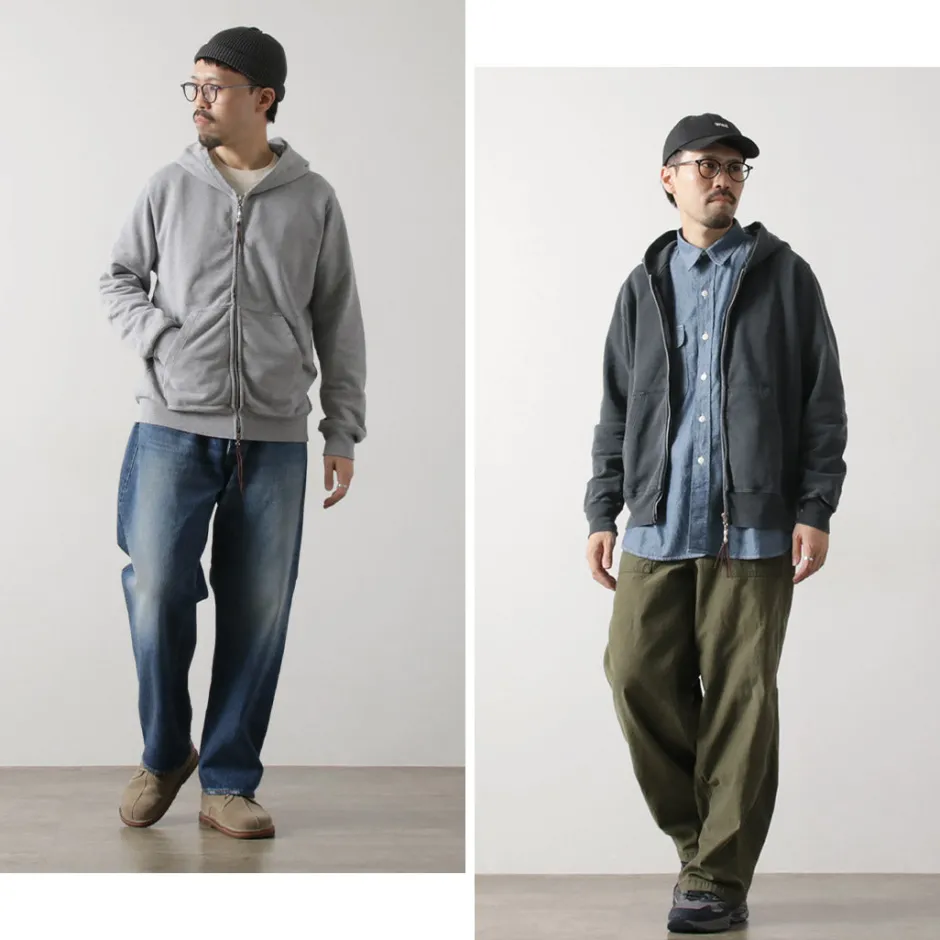 Sweatshirts^REMI RELIEF / SP processing Pile-lining ZIP Hoodie (Plain)