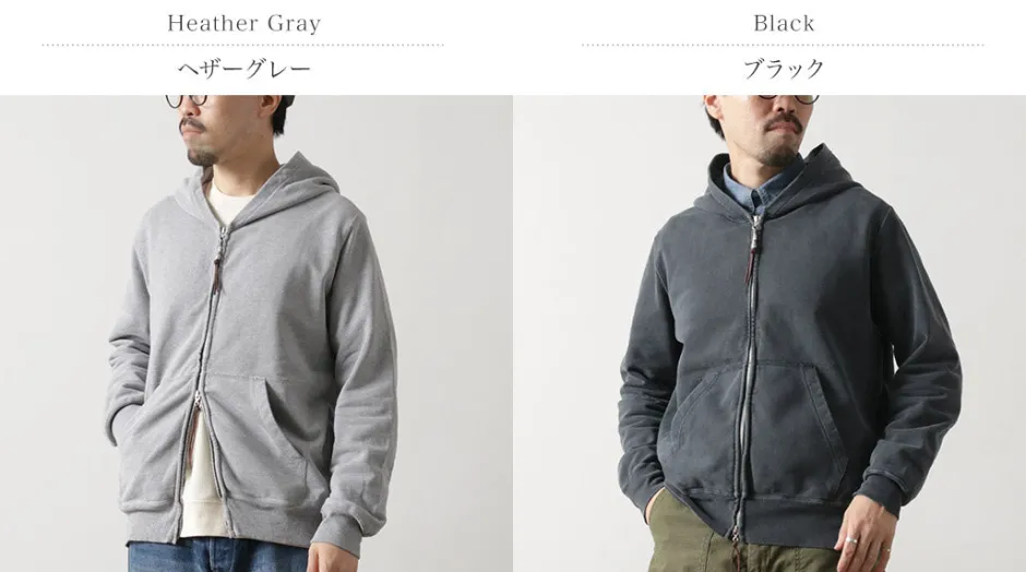 Sweatshirts^REMI RELIEF / SP processing Pile-lining ZIP Hoodie (Plain)