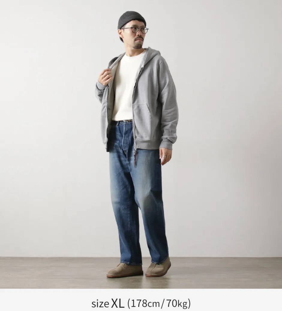 Sweatshirts^REMI RELIEF / SP processing Pile-lining ZIP Hoodie (Plain)