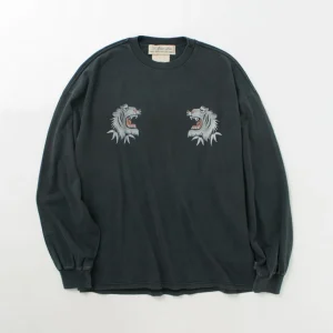 T-Shirts^REMI RELIEF / Special Order HARD Special Processing 20 Jersey Long Sleeve T-Shirt (Tiger Pattern)