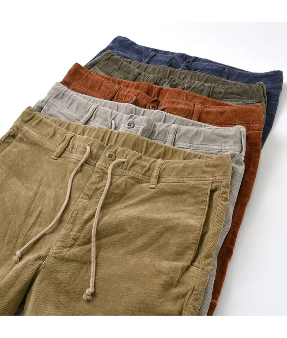 Trousers^REMI RELIEF / Stretch Corduroy Easy Pants