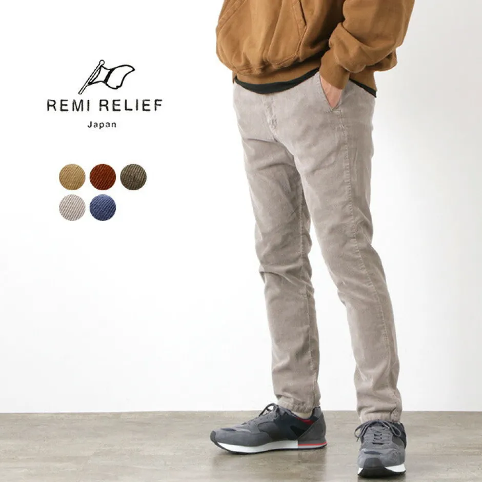 Trousers^REMI RELIEF / Stretch Corduroy Easy Pants