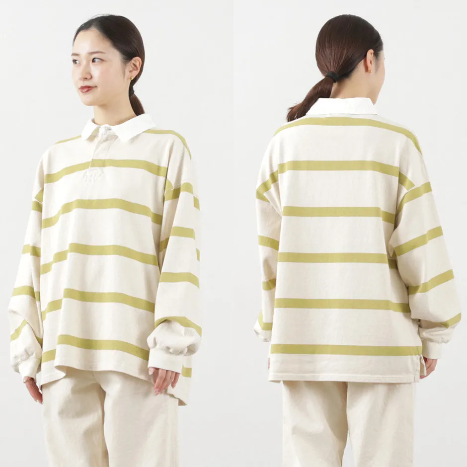 T-Shirts^REMI RELIEF / Stripe Rugger Shirt