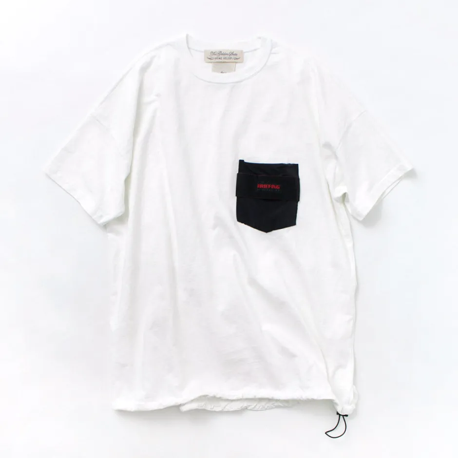 T-Shirts^REMI RELIEF x BRIEFING / Collaboration jersey pocket T-shirt