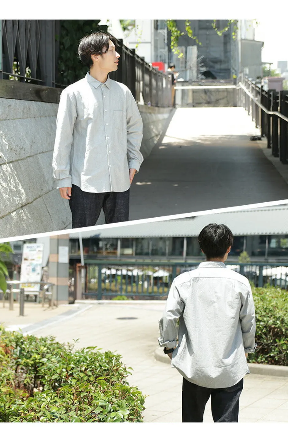 Shirts^ROCOCO / American Ox Wide Shirt Regular Collar