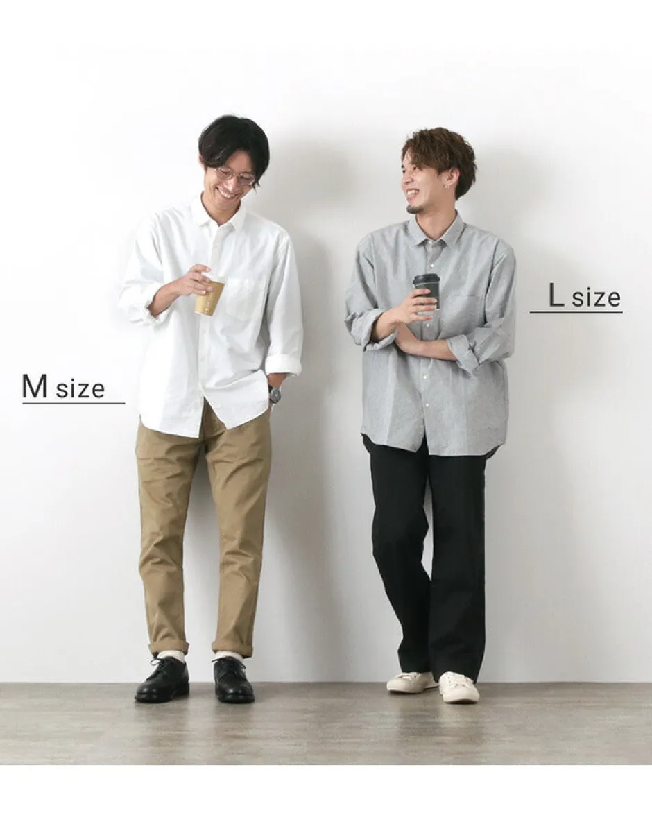 Shirts^ROCOCO / American Ox Wide Shirt Regular Collar