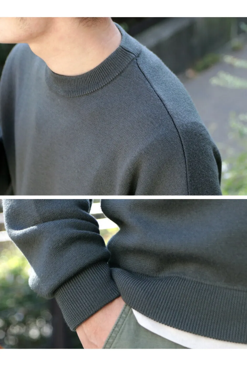 Knits^ROCOCO / Extra Fine Merino 25oz Heavyweight Crew