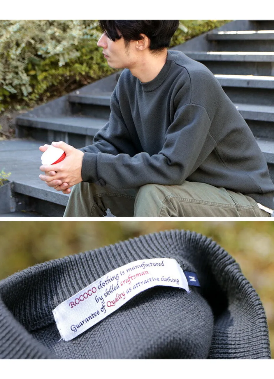 Knits^ROCOCO / Extra Fine Merino 25oz Heavyweight Crew