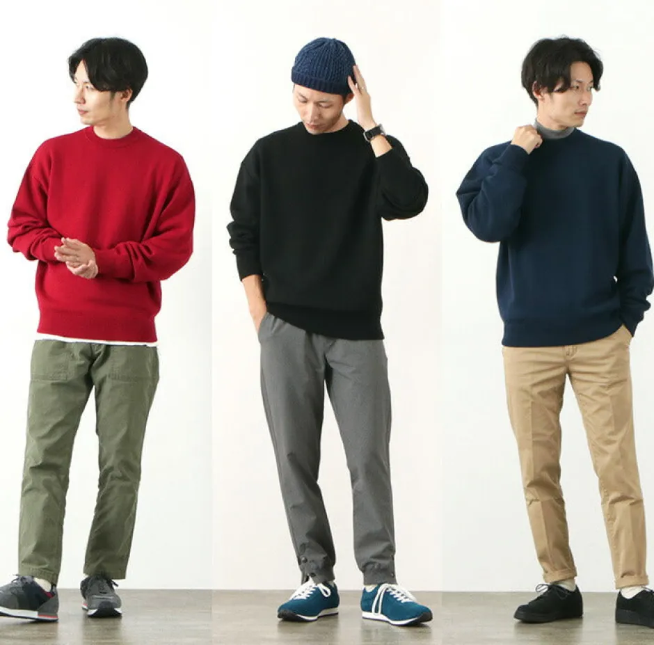 Knits^ROCOCO / Extra Fine Merino 25oz Heavyweight Crew