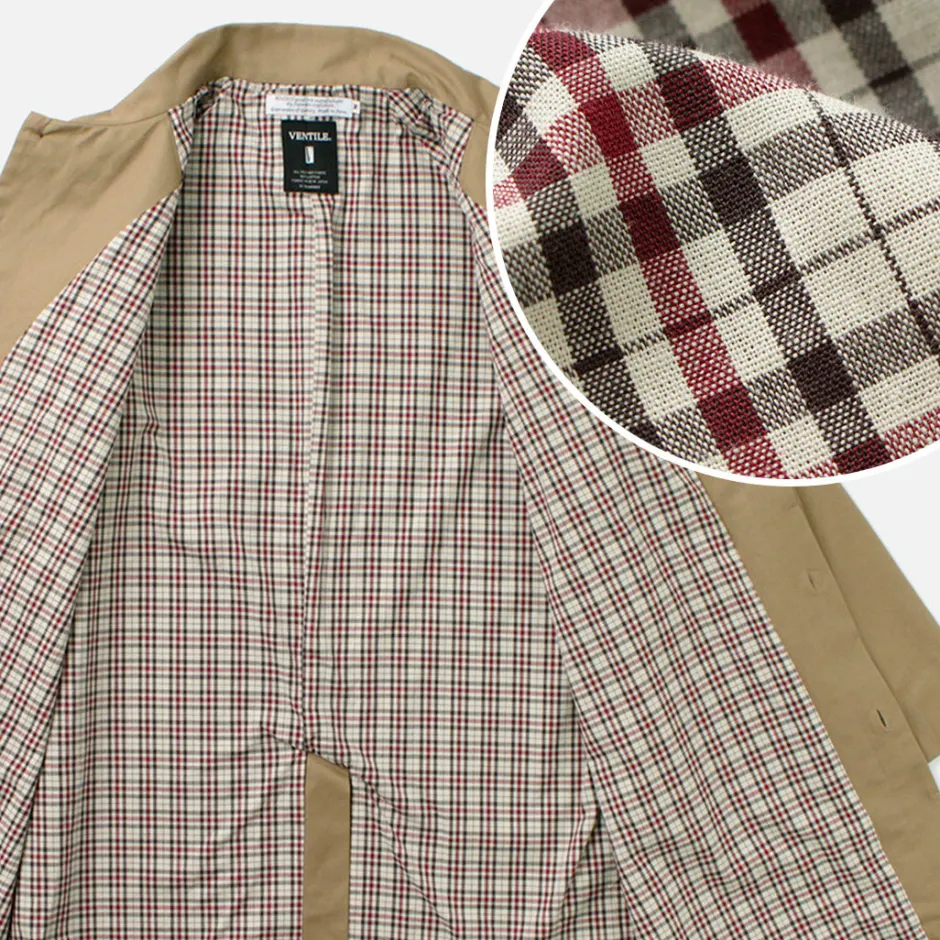 Coats^ROCOCO / High Density fabric Balmacaan Coat