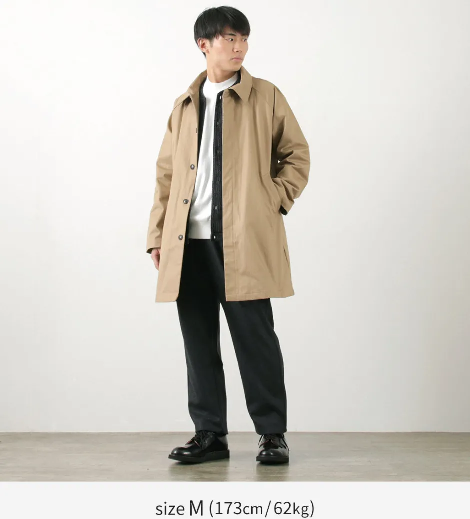 Coats^ROCOCO / High Density fabric Balmacaan Coat