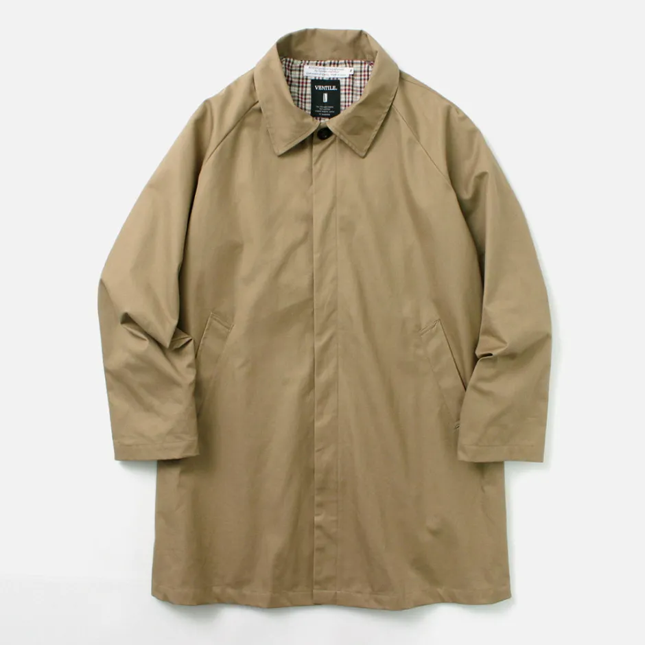 Coats^ROCOCO / High Density fabric Balmacaan Coat