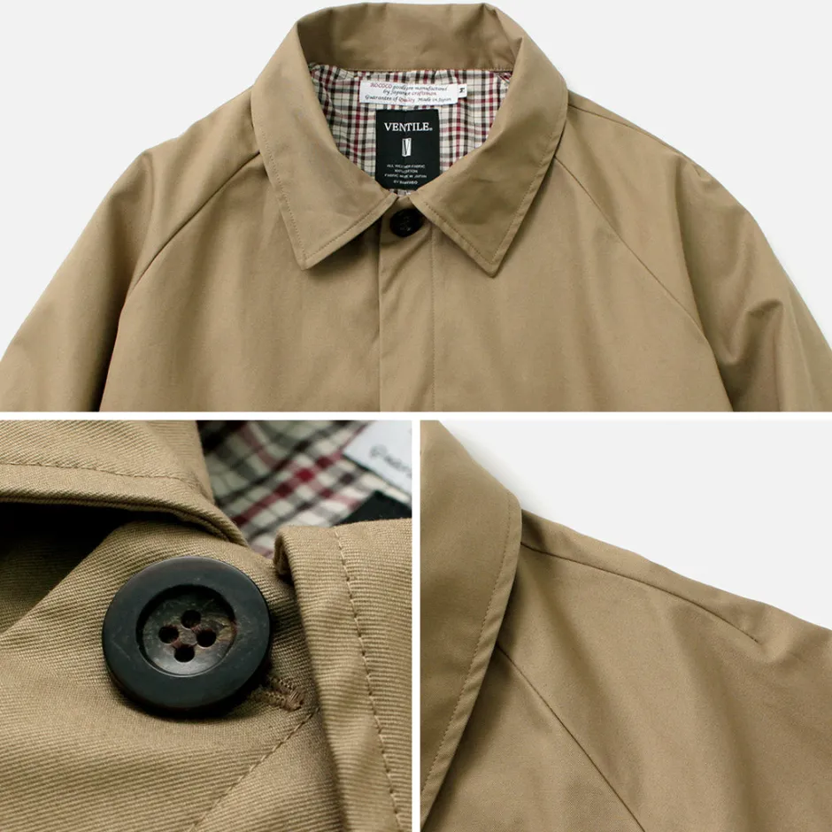 Coats^ROCOCO / High Density fabric Balmacaan Coat