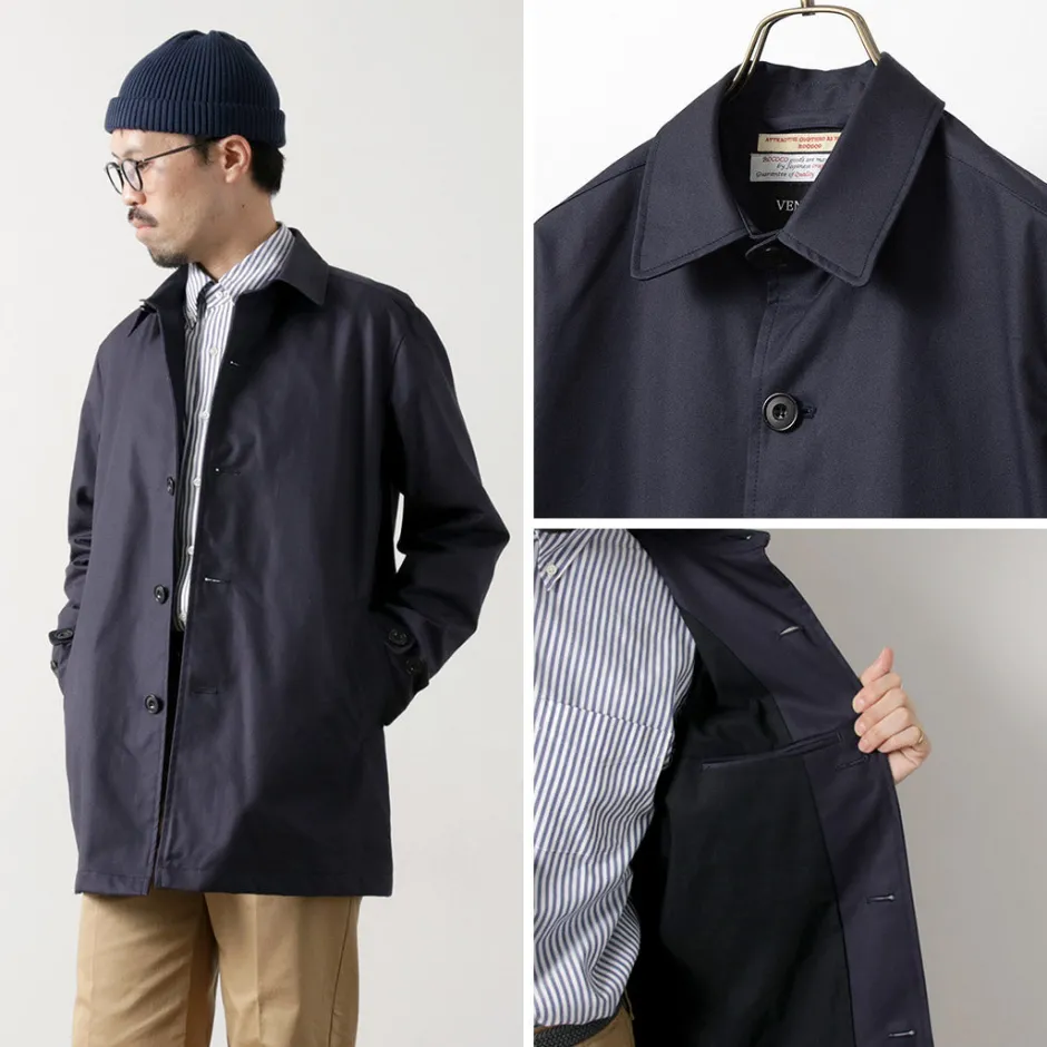 Coats^ROCOCO / High-Density Short Ball Collar Coat