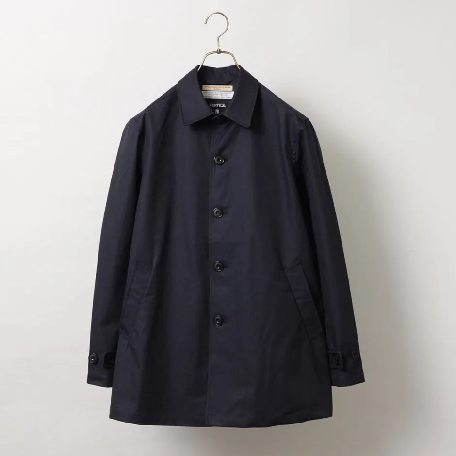 Coats^ROCOCO / High-Density Short Ball Collar Coat